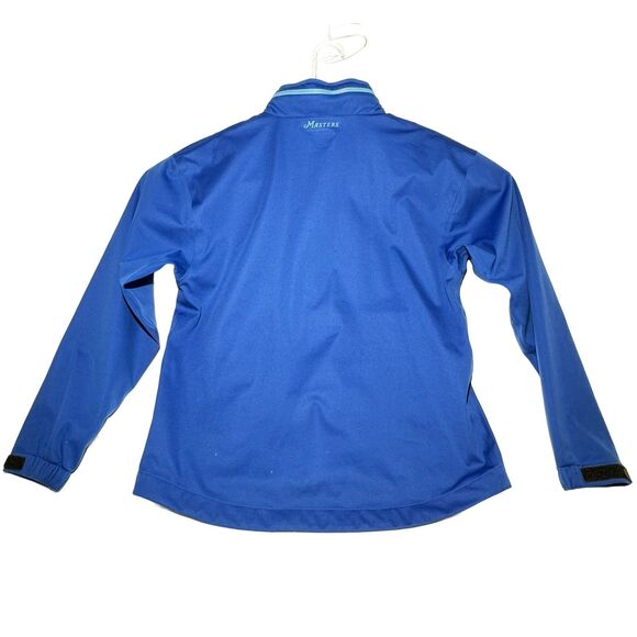 Masters Tech Augusta National Full Zip Windbreaker Men’s Small Blue Golf Jacket - Picture 4 of 8